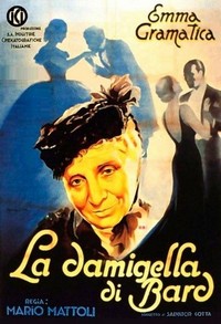 La Damigella di Bard (1936) - poster