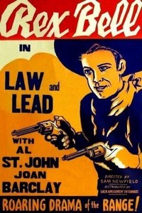 Law and Lead (1936) - poster