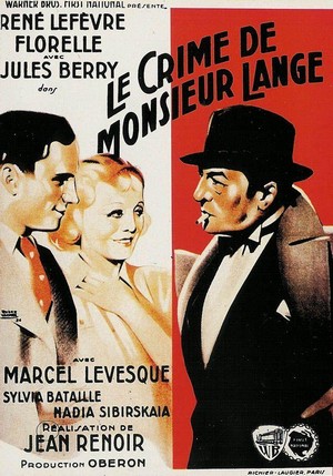 Le Crime de Monsieur Lange (1936) - poster