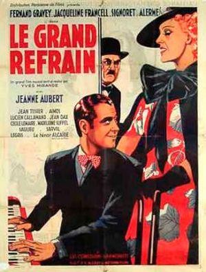 Le Grand Refrain (1936) - poster