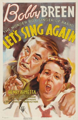 Let's Sing Again (1936) - poster