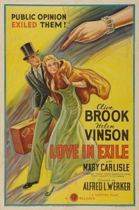 Love in Exile (1936) - poster
