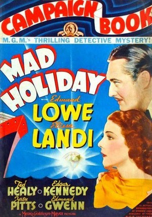 Mad Holiday (1936) - poster
