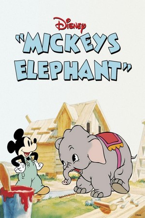 Mickey's Elephant (1936) - poster