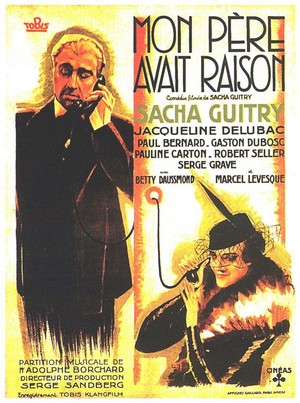 Mon Père Avait Raison (1936) - poster