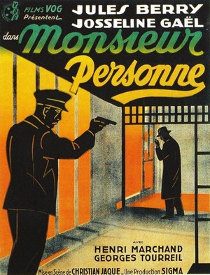 Monsieur Personne (1936) - poster