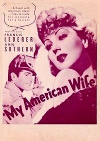 My American Wife (1936) - poster