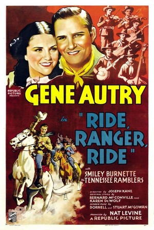 Ride Ranger Ride (1936) - poster