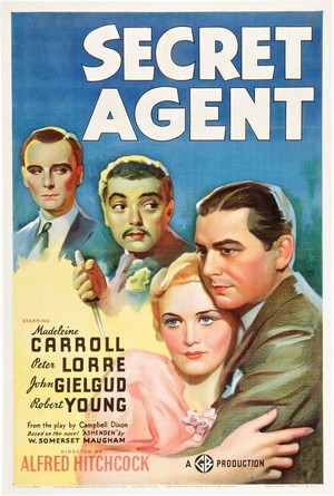 Secret Agent (1936) - poster