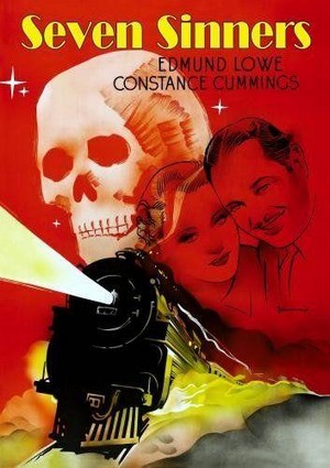 Seven Sinners (1936) - poster