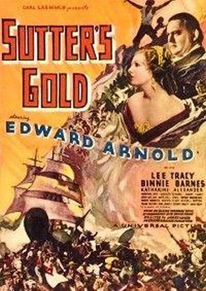 Sutter's Gold (1936) - poster