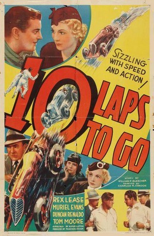 Ten Laps to Go (1936) - poster
