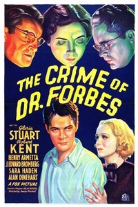 The Crime of Dr. Forbes (1936) - poster