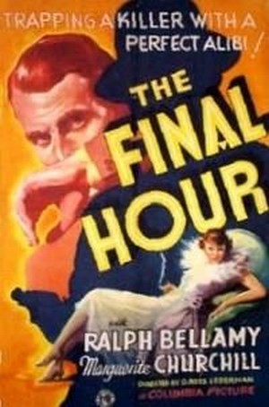 The Final Hour (1936) - poster