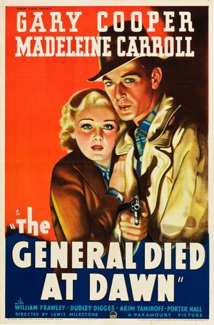 The General Died at Dawn (1936) - poster