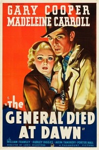 The General Died at Dawn (1936) - poster