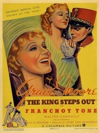The King Steps Out (1936) - poster