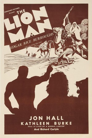 The Lion Man (1936) - poster