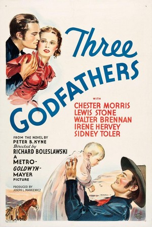 Three Godfathers (1936) - poster