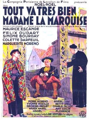 Tout Va Très Bien Madame la Marquise (1936) - poster