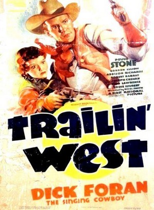 Trailin' West (1936) - poster