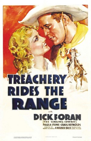 Treachery Rides the Range (1936) - poster