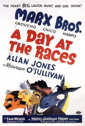 A Day at the Races (1937) - poster