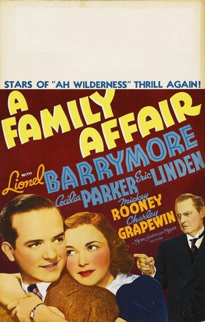 A Family Affair (1937) - poster