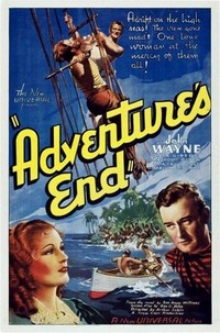 Adventure's End (1937) - poster