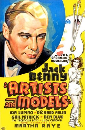 Artists & Models (1937) - poster