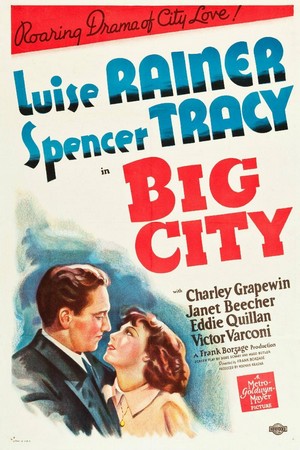 Big City (1937) - poster