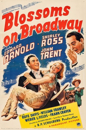 Blossoms on Broadway (1937) - poster