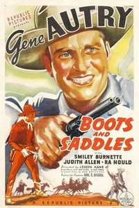 Boots and Saddles (1937) - poster