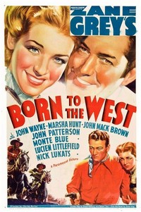 Born to the West (1937) - poster