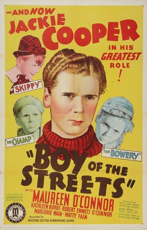 Boy of the Streets (1937) - poster