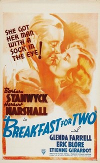 Breakfast for Two (1937) - poster