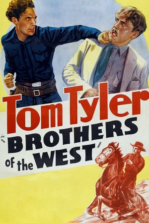 Brothers of the West (1937) - poster