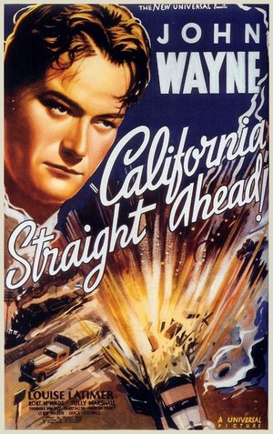 California Straight Ahead! (1937) - poster