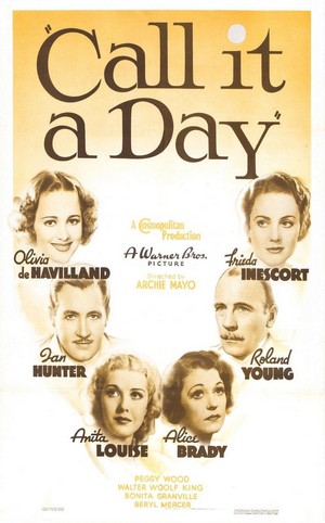 Call It a Day (1937) - poster