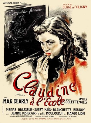 Claudine à I'École (1937) - poster
