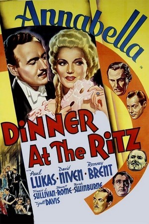 Dinner at the Ritz (1937) - poster