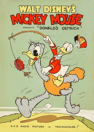 Donald's Ostrich (1937) - poster
