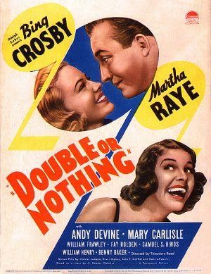 Double or Nothing (1937) - poster