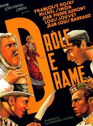 Drôle de Drame ou L'Étrange Aventure de Docteur Molyneux (1937) - poster