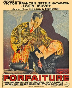 Forfaiture (1937) - poster