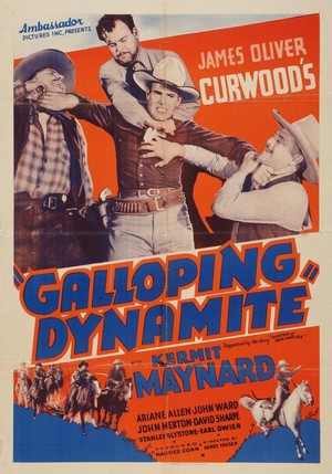 Galloping Dynamite (1937) - poster