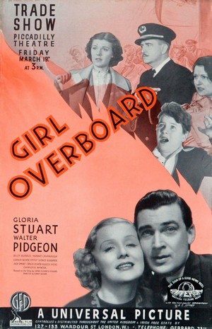Girl Overboard (1937) - poster