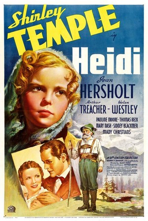 Heidi (1937) - poster
