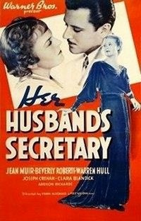 Her Husband's Secretary (1937) - poster
