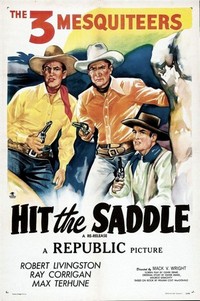 Hit the Saddle (1937) - poster